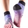 Toesox Ankle Length Full-Toe Yoga Grip Socks Isla
