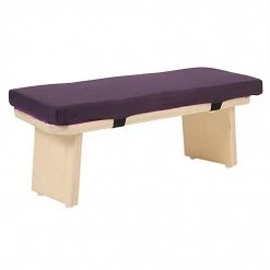 Hugger Mugger Yoga Meditation Bench Plum YOGA MATS & PROPS