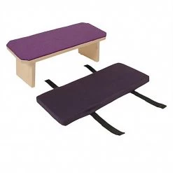 Hugger Mugger Yoga Meditation Bench Plum YOGA MATS & PROPS