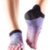 Toesox Low Rise Full-Toe Yoga Grip Socks Isla CLOTHING