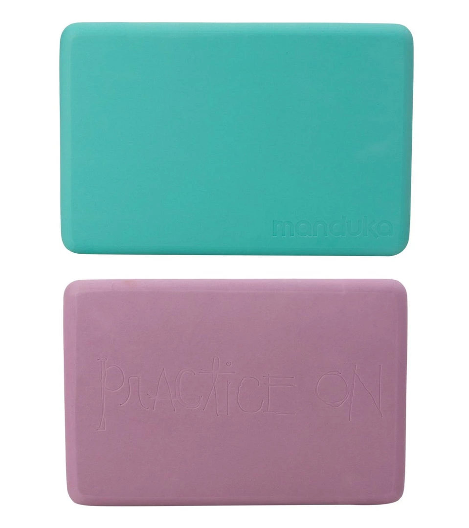 Manduka Recycled Foam Yoga Block Seaglass 5 Manduka Recycled Foam Yoga Block Seaglass