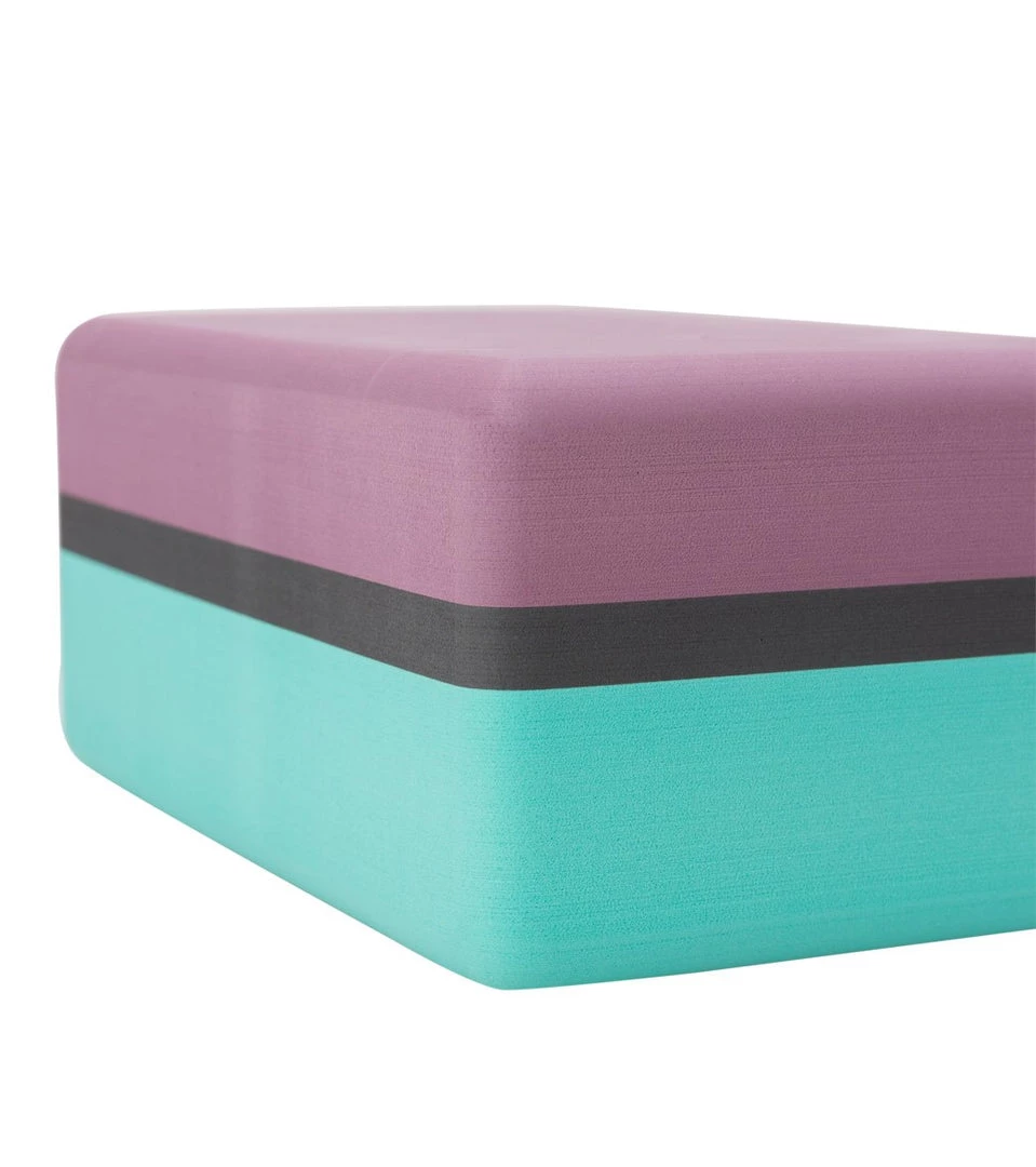 Manduka Recycled Foam Yoga Block Seaglass 6 Manduka Recycled Foam Yoga Block Seaglass
