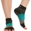 Toesox Ankle Length Half-Toe Yoga Grip Socks Moonlight Jade CLOTHING