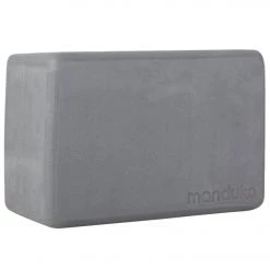 NEW ARRIVALS Manduka Recycled Foam Yoga Block Thunder