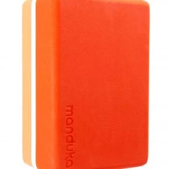 Manduka Recycled Foam Yoga Block Coral NEW ARRIVALS