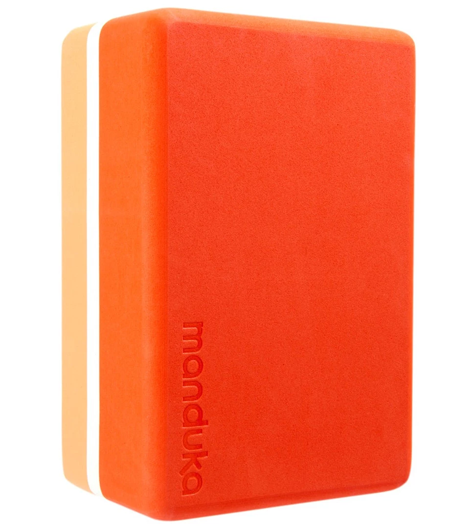 Manduka Recycled Foam Yoga Block Coral NEW ARRIVALS 4 Manduka Recycled Foam Yoga Block Coral NEW ARRIVALS
