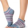 Toesox Low Rise Half-Toe Yoga Grip Socks Gypsy CLOTHING