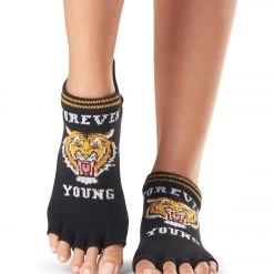 Toesox Low Rise Half-Toe Yoga Grip Socks Eternal CLOTHING