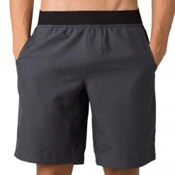 PrAna Men's Mojo Yoga Shorts Coal CLOTHING