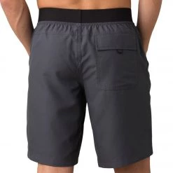 PrAna Men's Mojo Yoga Shorts Coal CLOTHING