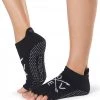 Toesox Low Rise Half-Toe Yoga Grip Socks Fate
