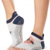 Toesox Low Rise Half-Toe Yoga Grip Socks Yonder