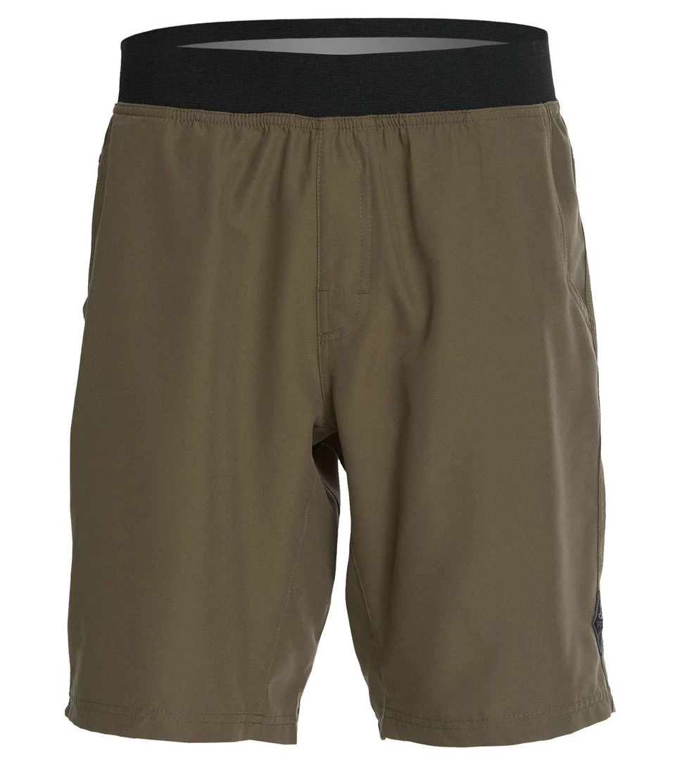 PrAna Men's Mojo Yoga Shorts Mud 4 PrAna Men's Mojo Yoga Shorts Mud