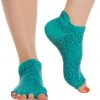 Toesox Low Rise Half-Toe Yoga Grip Socks Mosaic CLOTHING