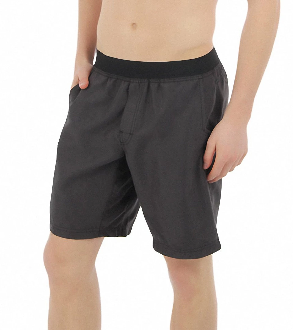 PrAna Men's Mojo Yoga Shorts Charcoal CLOTHING 4 PrAna Men's Mojo Yoga Shorts Charcoal CLOTHING