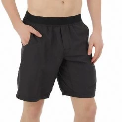 PrAna Men's Mojo Yoga Shorts Charcoal CLOTHING 10 PrAna Men's Mojo Yoga Shorts Charcoal CLOTHING