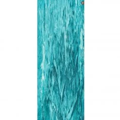 Manduka EKO SuperLite Travel Yoga Mat 68" 1.5mm Bondi Blue Marbled YOGA MATS & PROPS