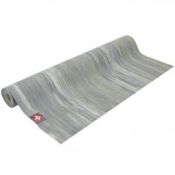 Manduka EKO SuperLite Travel Yoga Mat 68" 1.5mm Thunder Marbled