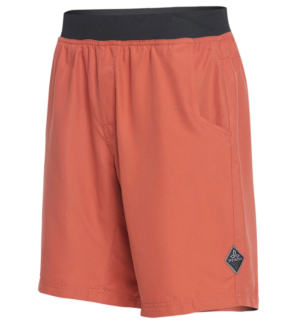 CLOTHING PrAna Men's Mojo Yoga Shorts Dry Chili 4 CLOTHING PrAna Men's Mojo Yoga Shorts Dry Chili