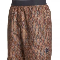 PrAna Men's Mojo Yoga Shorts Bronze Arrowhead CLOTHING