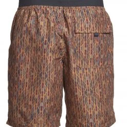 PrAna Men's Mojo Yoga Shorts Bronze Arrowhead CLOTHING 10 PrAna Men's Mojo Yoga Shorts Bronze Arrowhead CLOTHING