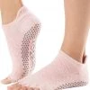 CLOTHING Toesox Low Rise Half-Toe Yoga Grip Socks Chill 1 CLOTHING Toesox Low Rise Half-Toe Yoga Grip Socks Chill