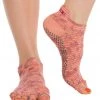 CLOTHING Toesox Low Rise Half-Toe Yoga Grip Socks Cherry Blossom