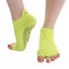 Toesox Low Rise Half-Toe Yoga Grip Socks Sunshine