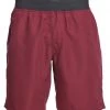 PrAna Men's Mojo Yoga Shorts Nocturnal Red