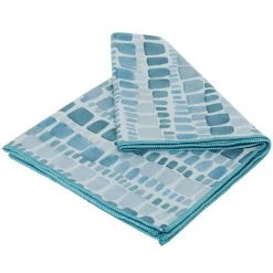 Manduka EQua Yoga Hand Towel Patina Squares