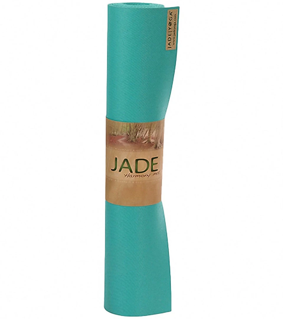 YOGA MATS & PROPS Jade Yoga Harmony Natural Rubber Yoga Mat 74" 5mm Teal 8 YOGA MATS & PROPS Jade Yoga Harmony Natural Rubber Yoga Mat 74" 5mm Teal