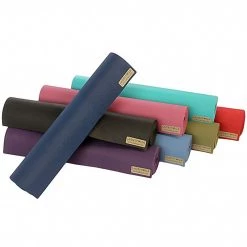 Jade Yoga Harmony Natural Rubber Yoga Mat 74" 5mm Orchid YOGA MATS & PROPS