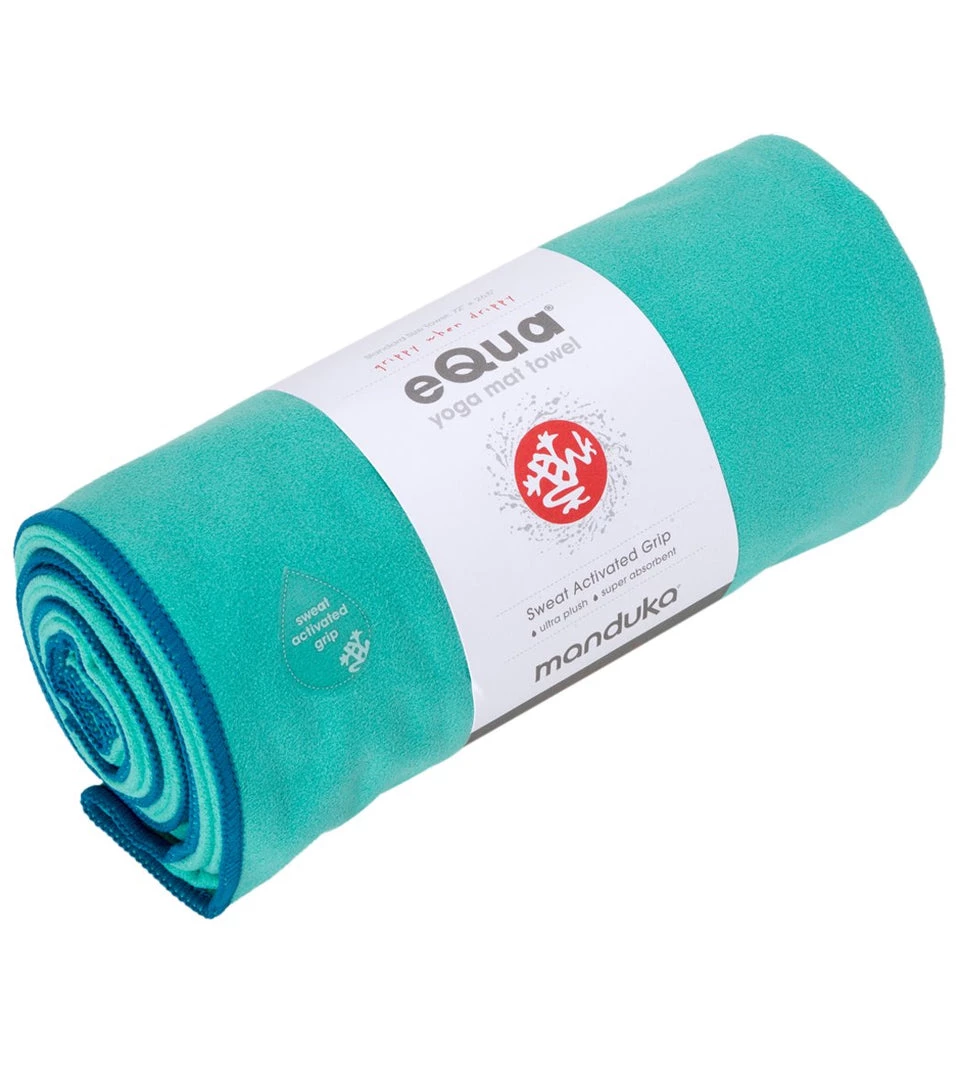 Manduka EQua Yoga Mat Towel Oceana YOGA MATS & PROPS 7 Manduka EQua Yoga Mat Towel Oceana YOGA MATS & PROPS