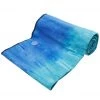 Manduka EQua Yoga Mat Towel Pacific Blue Hand Dye YOGA MATS & PROPS