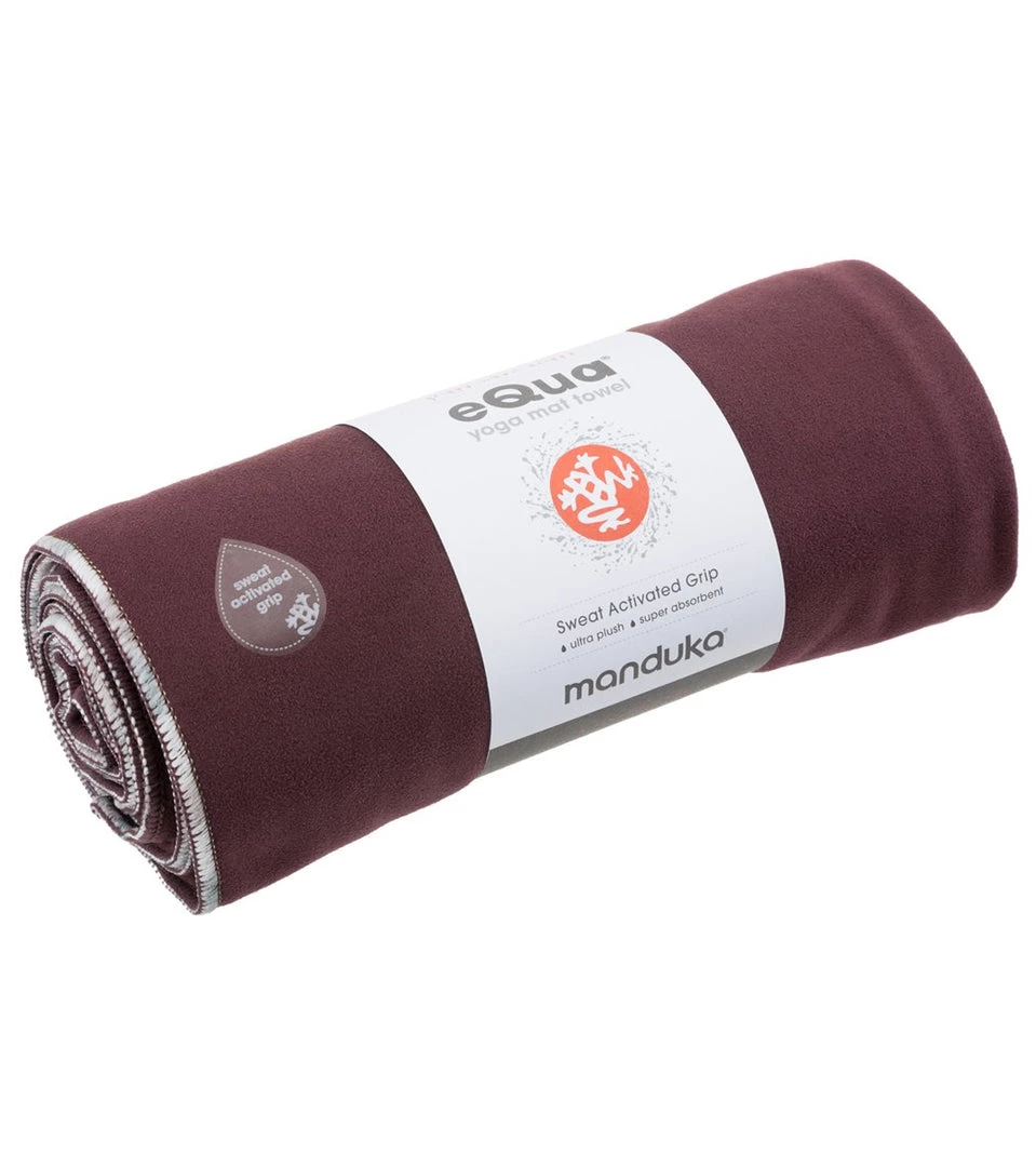 YOGA MATS & PROPS Manduka EQua Yoga Mat Towel Raisin 6 YOGA MATS & PROPS Manduka EQua Yoga Mat Towel Raisin