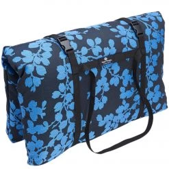 Hugger Mugger Zabuton Printed Yoga Mediation Cushion Midnight Vine