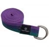 YOGA MATS & PROPS Hugger Mugger D-Ring Cotton Yoga Strap 6' Multi