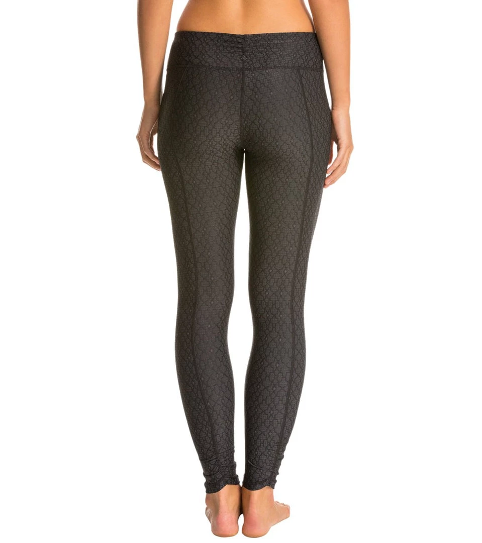 CLOTHING PrAna Misty Yoga Leggings Black Jacquard 5 CLOTHING PrAna Misty Yoga Leggings Black Jacquard
