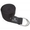 YOGA MATS & PROPS Hugger Mugger D-Ring Cotton Strap 8' Black