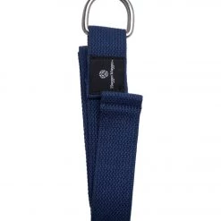 Hugger Mugger D-Ring Cotton Strap 8' Navy YOGA MATS & PROPS