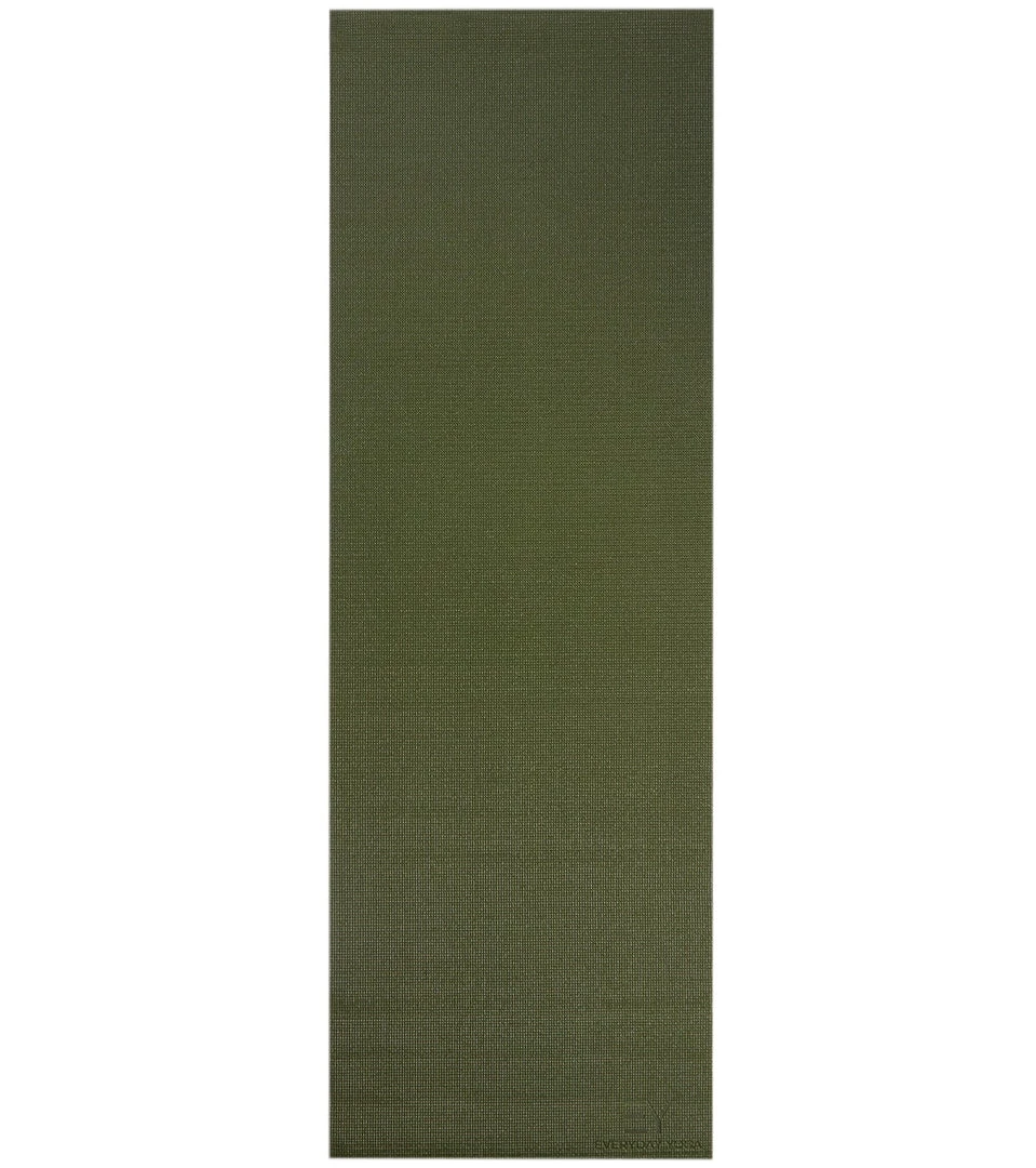 YOGA MATS & PROPS Everyday Yoga Mat 72 Inch 3mm Dark Olive 4 YOGA MATS & PROPS Everyday Yoga Mat 72 Inch 3mm Dark Olive