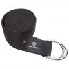 Hugger Mugger D-Ring Cotton Yoga Strap 10' Black YOGA MATS & PROPS