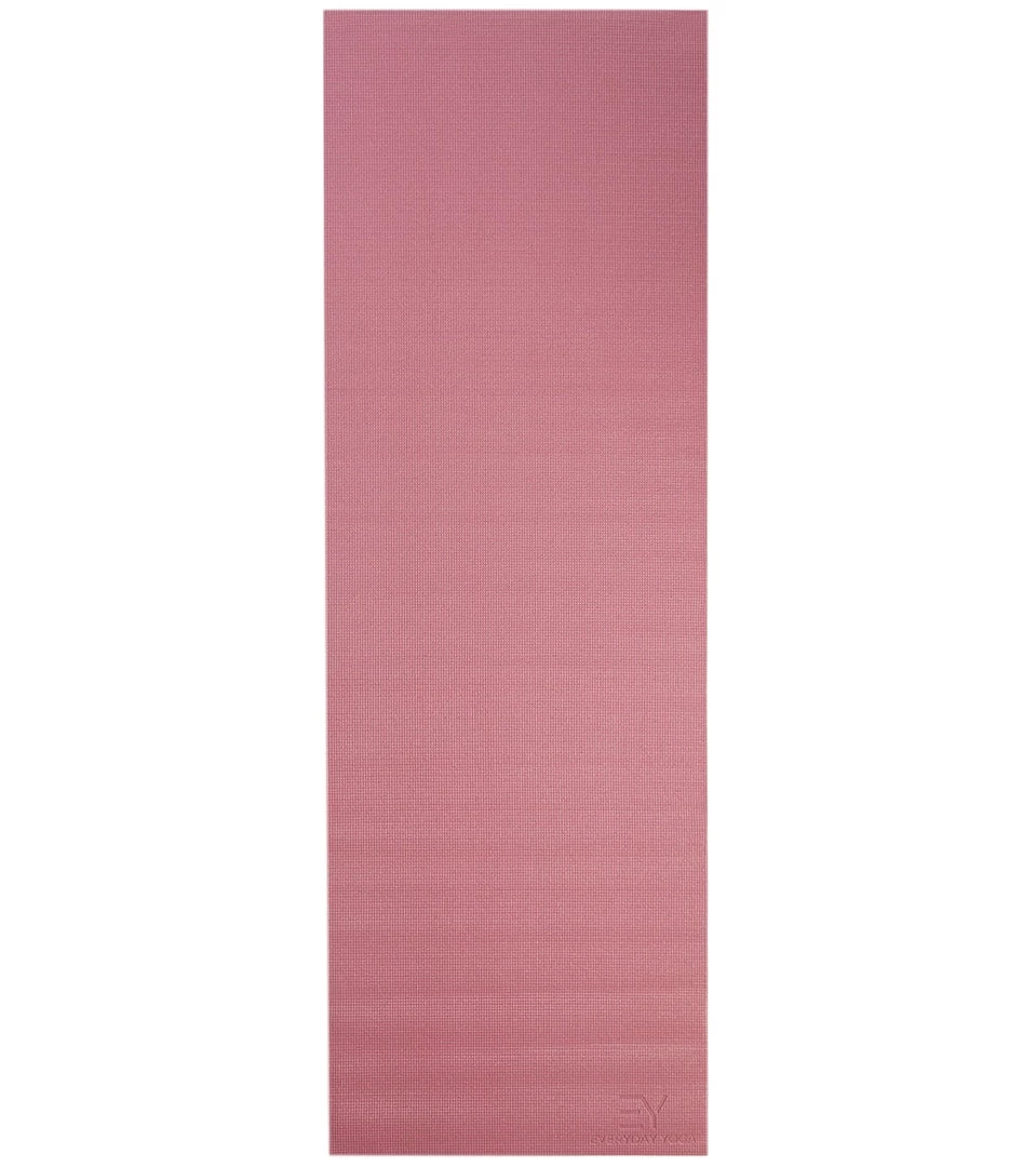 Everyday Yoga Mat 72 Inch 3mm Dusty Rose 4 Everyday Yoga Mat 72 Inch 3mm Dusty Rose
