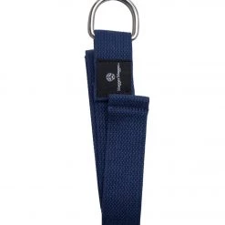 Hugger Mugger D-Ring Cotton Yoga Strap 10' Navy 7 Hugger Mugger D-Ring Cotton Yoga Strap 10' Navy