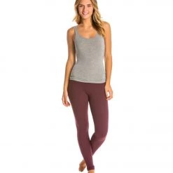 CLOTHING Beyond Yoga Essential Long Yoga Leggings Port 11 CLOTHING Beyond Yoga Essential Long Yoga Leggings Port
