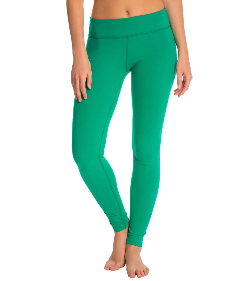 CLOTHING Beyond Yoga Essential Long Yoga Leggings Bright Emerald 3 CLOTHING Beyond Yoga Essential Long Yoga Leggings Bright Emerald