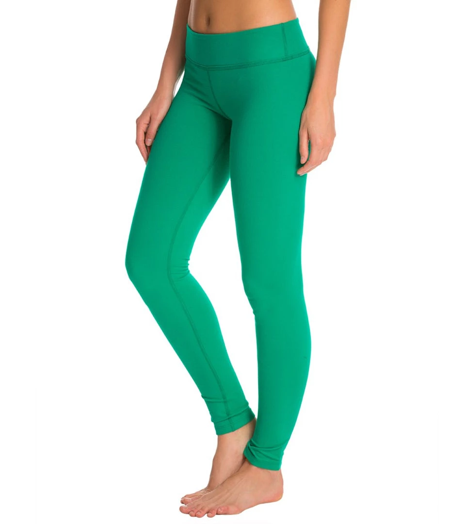 CLOTHING Beyond Yoga Essential Long Yoga Leggings Bright Emerald 4 CLOTHING Beyond Yoga Essential Long Yoga Leggings Bright Emerald