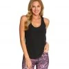 CLOTHING Onzie Lightweight Glossy Flow Yoga Tank Top Black 2 CLOTHING Onzie Lightweight Glossy Flow Yoga Tank Top Black
