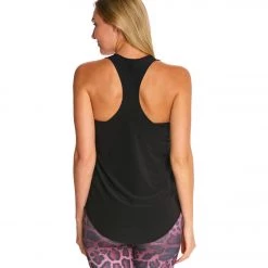 CLOTHING Onzie Lightweight Glossy Flow Yoga Tank Top Black 10 CLOTHING Onzie Lightweight Glossy Flow Yoga Tank Top Black