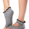CLOTHING Toesox Bella Half-Toe Yoga Grip Socks Melody